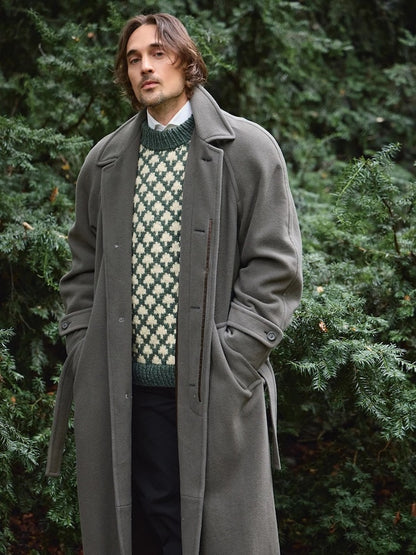 Christmas Tree Sweater - Man | bezaubernd schön aus Fritidsgarn von Sandnes Garn