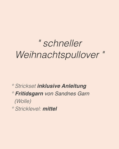 Christmas Tree Sweater - Man | bezaubernd schön aus Fritidsgarn von Sandnes Garn