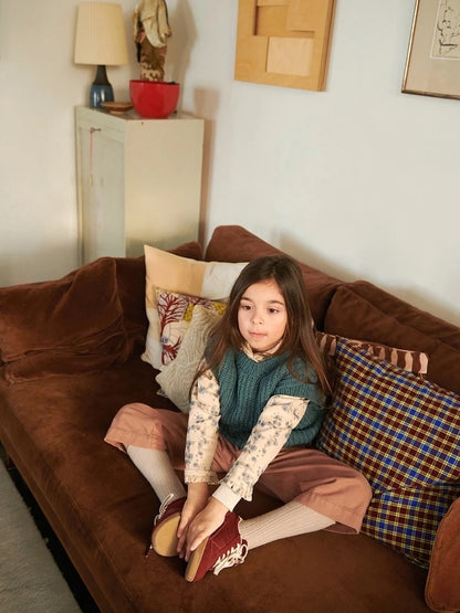 Loui Slipover Kids | Basic Pullunder aus Duo von Sandnes Garn