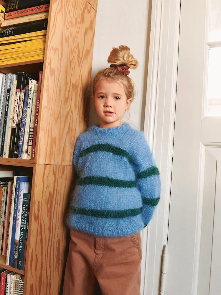 Skye Sweater Kids | auch für Anfänger aus Ballerina Chunky Mohair und Kos
