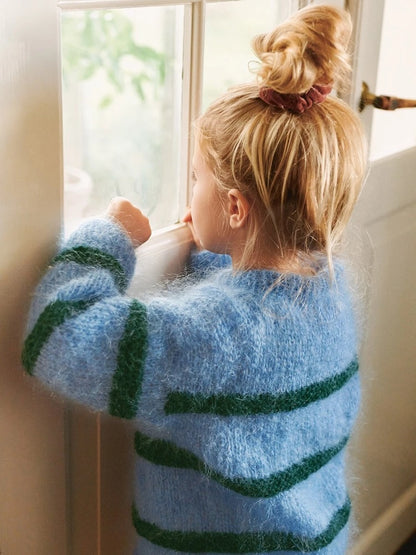 Skye Sweater Kids | auch für Anfänger aus Ballerina Chunky Mohair und Kos