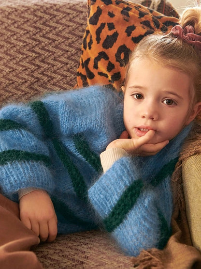 Skye Sweater Kids | auch für Anfänger aus Ballerina Chunky Mohair und Kos