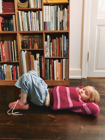 Skye Sweater Kids | auch für Anfänger aus Ballerina Chunky Mohair und Kos