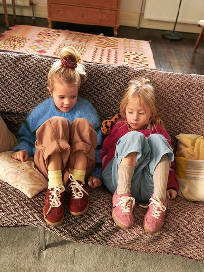 Skye Sweater Kids | auch für Anfänger aus Ballerina Chunky Mohair und Kos