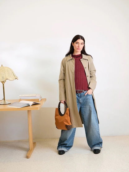 Elva Sweater | feiner Rippenpullover aus Sunday und Tynn Silk Mohair von Sandnes Garn