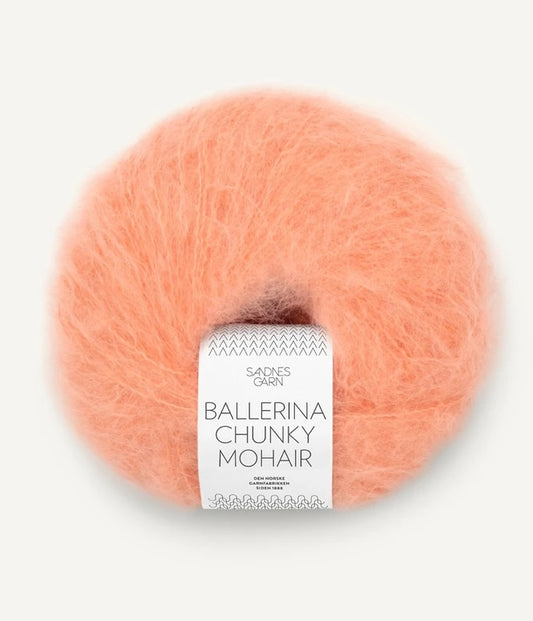 Sandnes Garn Ballerina Chunky Mohair Farbe coral reef 3313