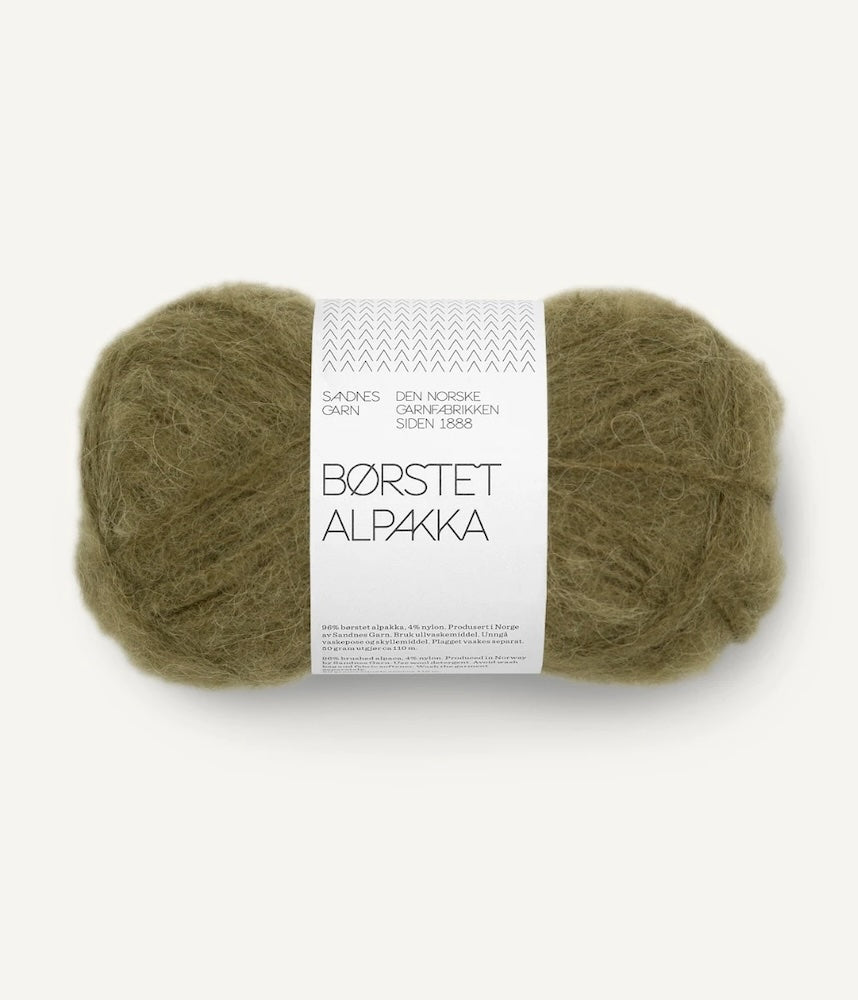 Sandnes Garn Borstet Alpakka Farbe 9873