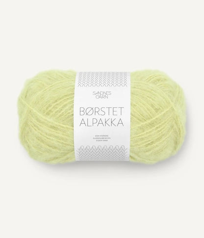 Borstet Alpakka | seidiges Flauschgarn aus Alpaka