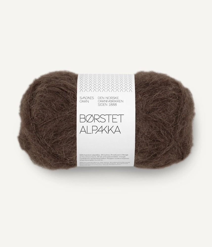 Sandnes Garn Borstet Alpakka Farbe 3082