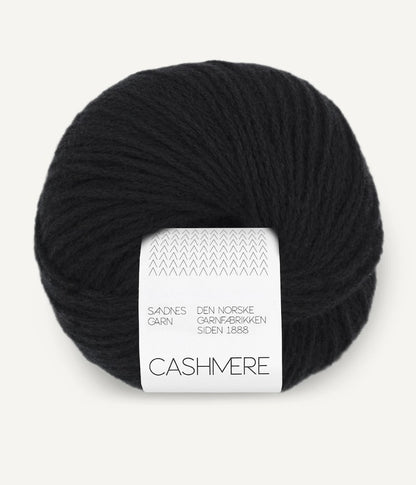 Sandnes Cashmere Farbe black 1099