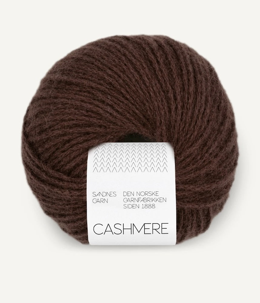 Sandnes Cashmere Farbe dark brown 3082