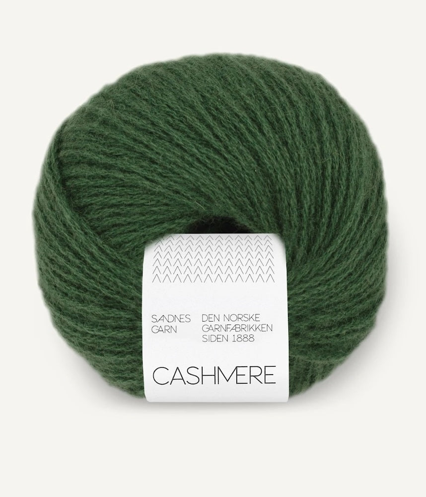 Sandnes Cashmere Farbe forest green 8082