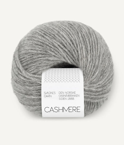 Sandnes Cashmere Farbe grey melange 1042