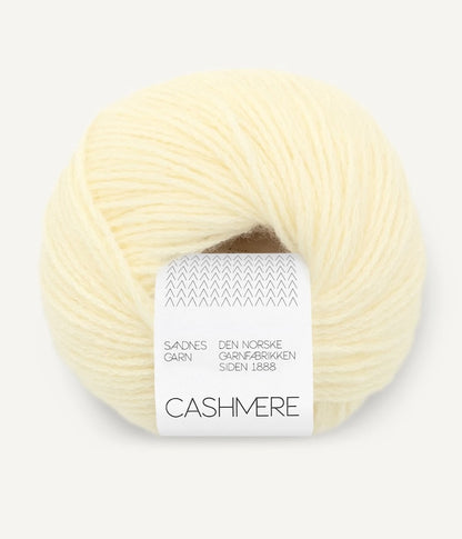 Sandnes Cashmere Farbe lemon icing 2009