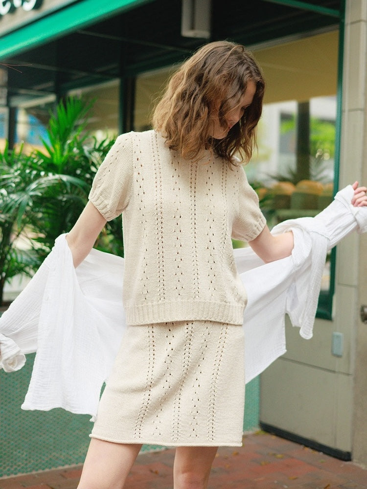 Sandnes Kollektion 2404 Cornelia Skirt aus Line von Sandnes Garn 3