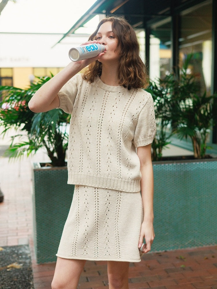 Sandnes Kollektion 2404 Cornelia Skirt aus Line von Sandnes Garn 4