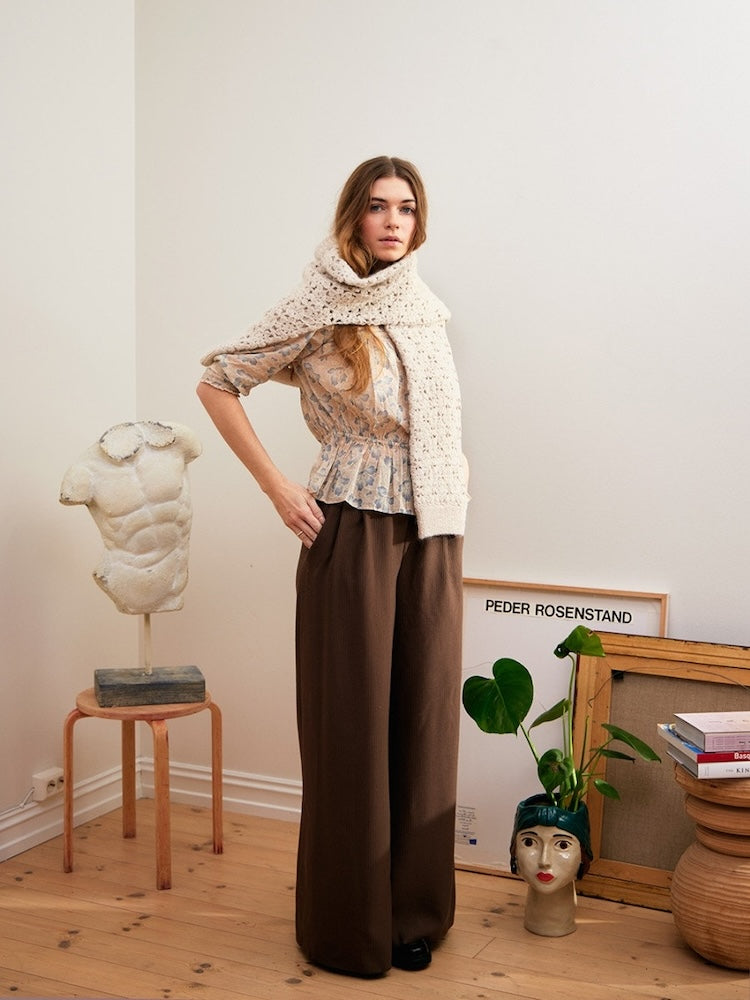 Fleur Sweater aus der Sandnes Kollektion 2403 mit Tynn Peer Gynt und Tynn Silk Mohair 6