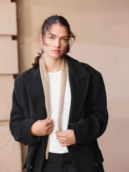 Lacey Scarf | zartes Mini-Tuch aus Cashmere von Sandnes Garn