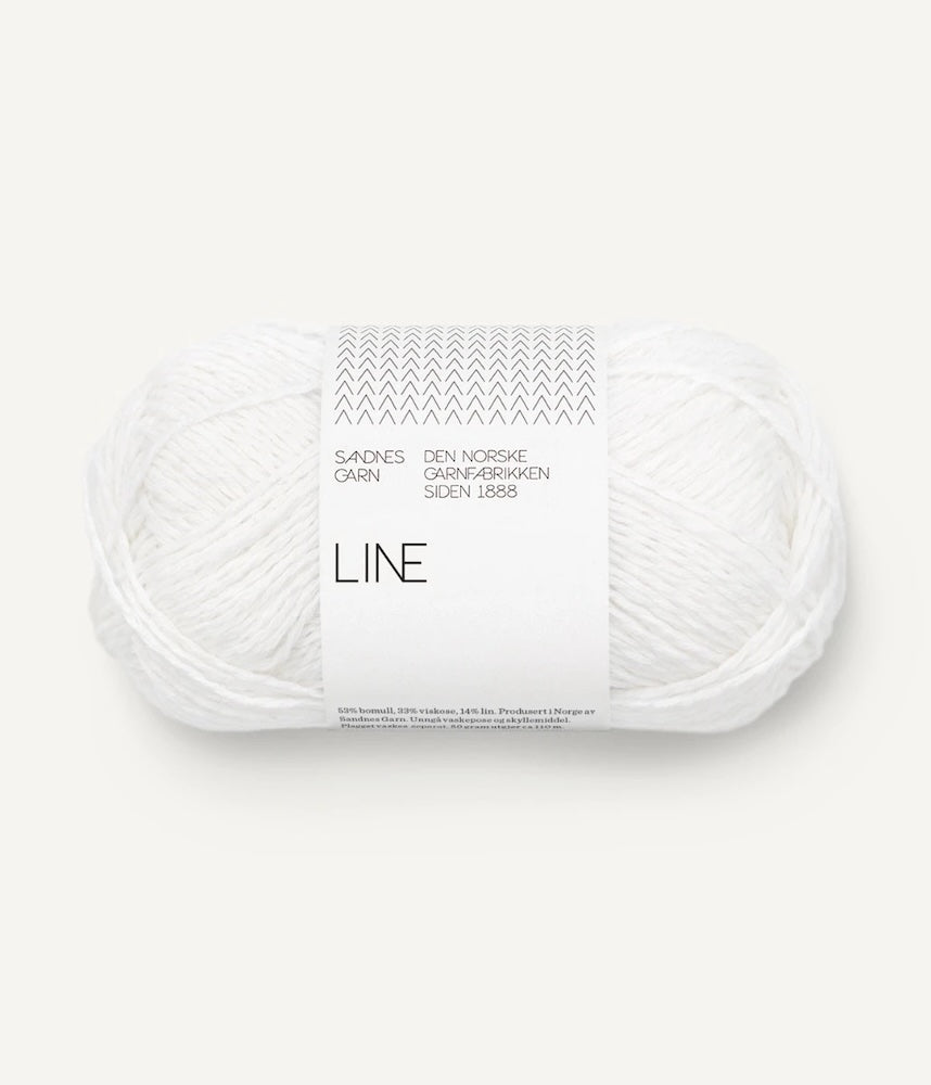 Sandnes Garn Line Farbe 1001