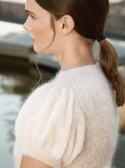 Lucia Shirt | seductively soft from Tynn Silk Mohair by Sandnes Garn