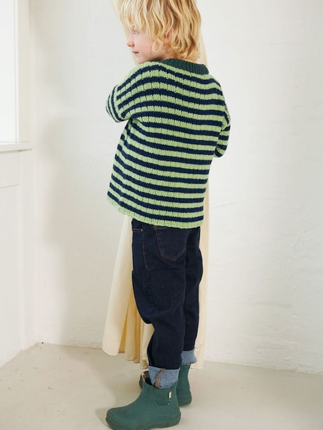 Sedrick Sweater Kinder aus Sandnes Magazin 2401 2