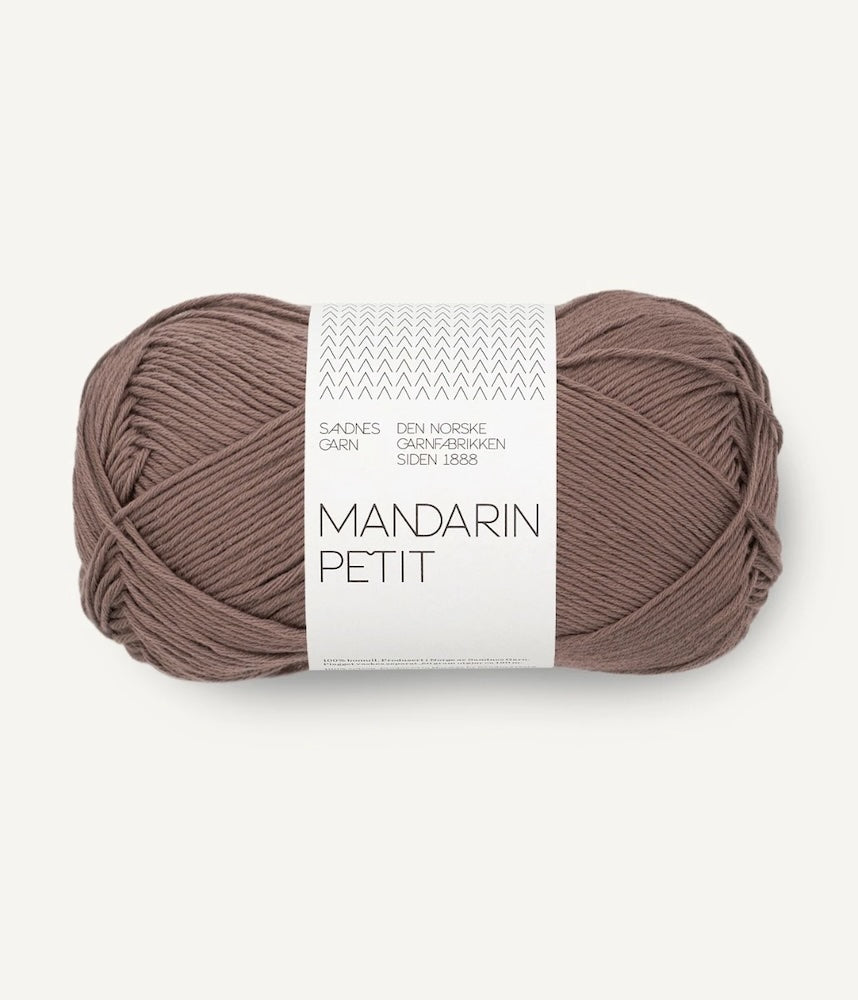 Mandarine Petite | pur coton, doux et mat 