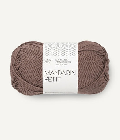 Mandarine Petite | pur coton, doux et mat 