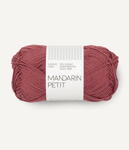 Mandarine Petite | pur coton, doux et mat 