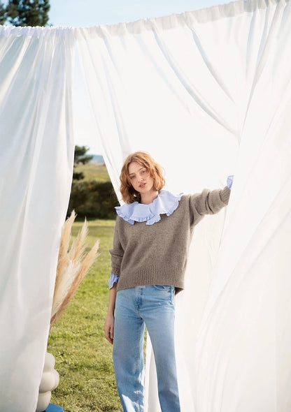 Mia Sweater Double Sunday | classic elegant sweater for every day