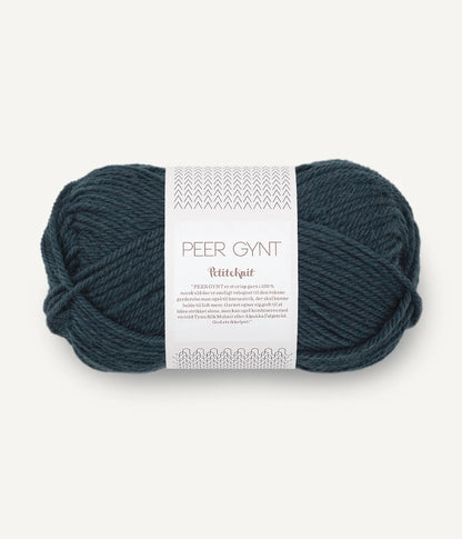 Sandnes Garn Peer Gynt by PetiteKnit Farbe thunderstorm 6082