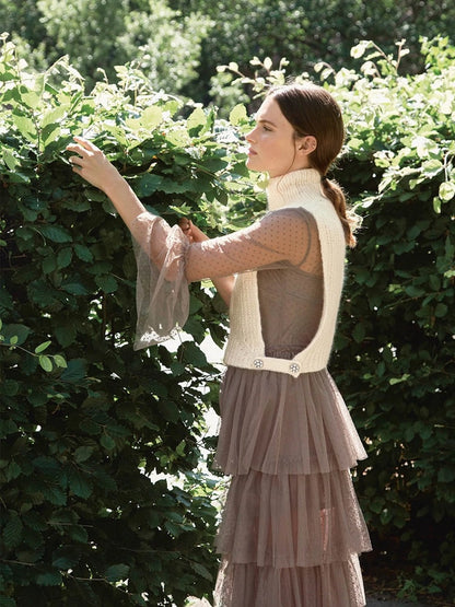 Pia Pullunder | zart und kuschelweich aus Kos und Tynn Silk Mohair von Sandnes Garn