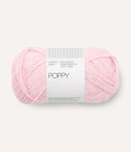 Poppy | īpaši maiga un viegla alpakas, kokvilnas un vilnas dzija