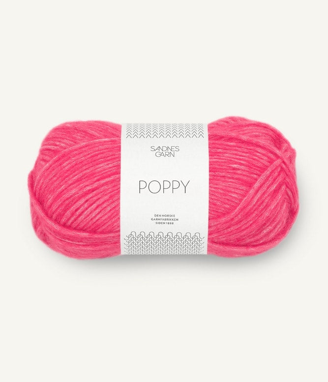 Sandnes Garn Poppy Farbe bubblegum pink 4315