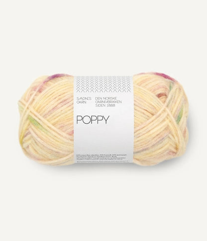 Coquelicot | Alpaga doux et léger avec du coton et de la laine 