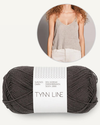 Rib Singlet | super soft made from Tynn Line by Sandnes Garn