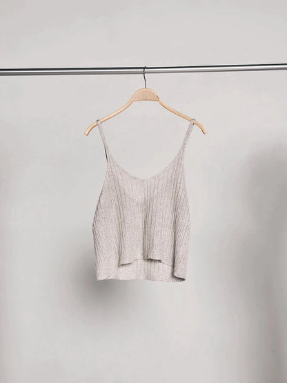 Rippesinglet | zartes Rippentop aus Tynn Line von Sandnes Garn