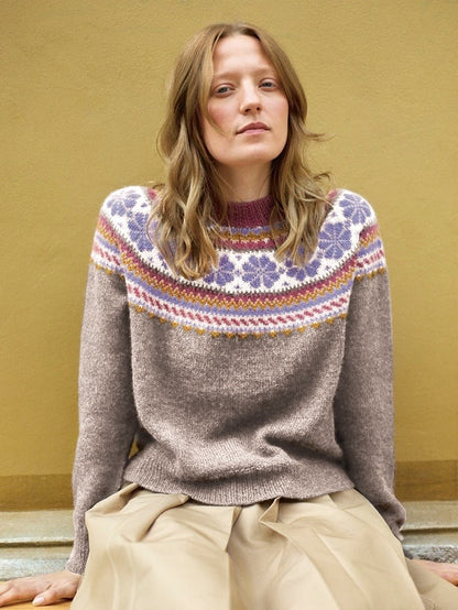 Blomster Sweater - Tema 75 