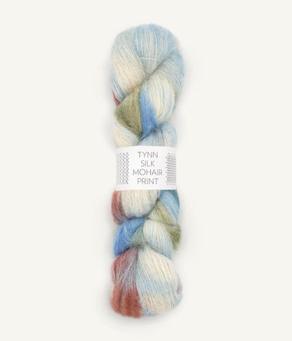 Sandnes Garn Tynn Silk Mohair Print desert dawn 6085
