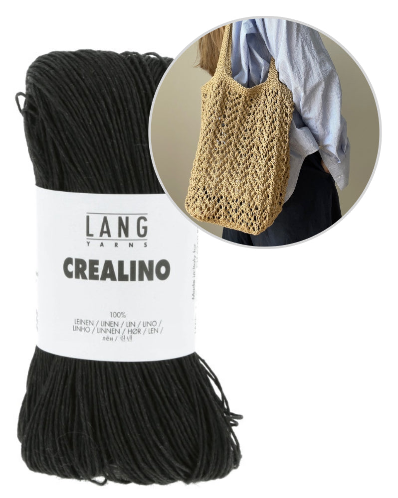 Sarang Bag von Aegyoknit mit Crealino von Lang Yarns 9