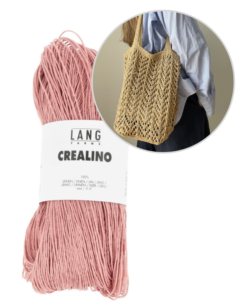 Sarang Bag von Aegyoknit mit Crealino von Lang Yarns 10