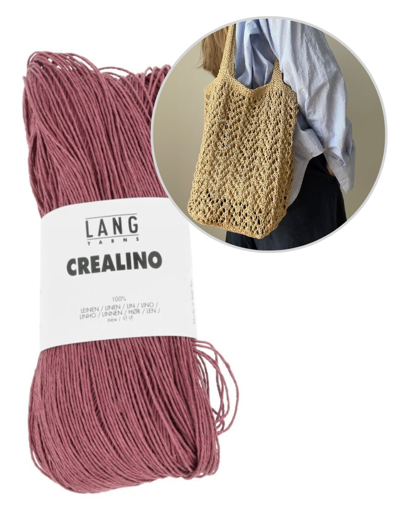 Sarang Bag von Aegyoknit mit Crealino von Lang Yarns 11