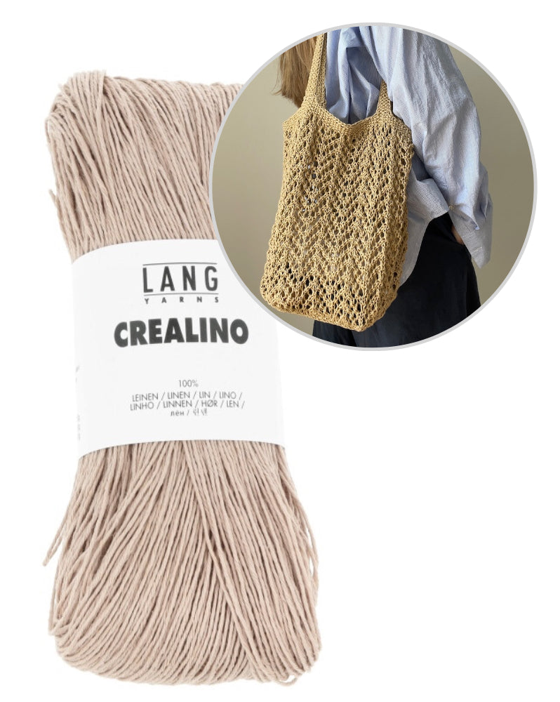 Sarang Bag von Aegyoknit mit Crealino von Lang Yarns 8