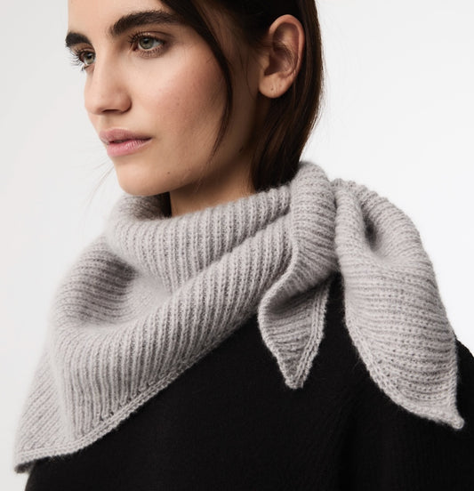 Sailor Scarf | zartes Tuch im Halbpatent mit Classic Cashmere von Cardiff