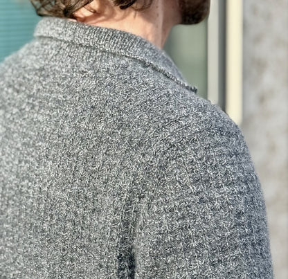 The Cashmere-Waffle Polo | Waffel-Muster aus Classic Cashmere von Cardiff