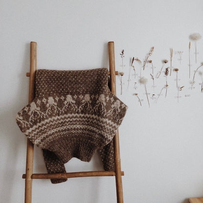 Karibou Sweater | winterliches Muster aus Plötulopi von Lopi Island