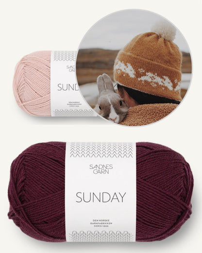 Saskie Hat | bezaubernde Häschen aus Sunday von Sandnes Garn