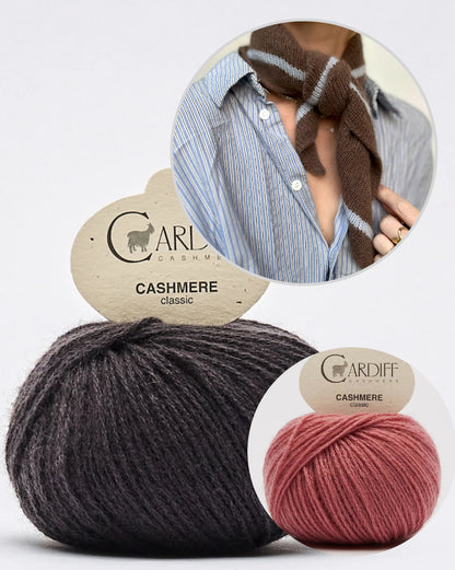 Scarf No. 5 | edles Tuch aus Classic Cashmere von Cardiff
