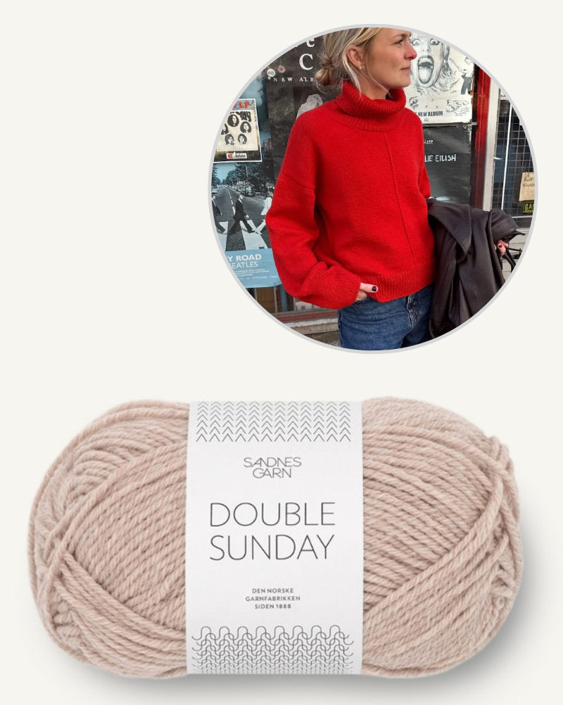 PetiteKnit Scarlet Sweater mit Double Sunday / by PetiteKnit von Sandnes Garn 9