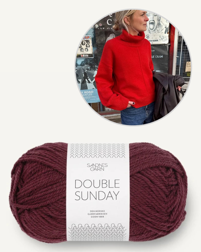 PetiteKnit Scarlet Sweater mit Double Sunday / by PetiteKnit von Sandnes Garn 11