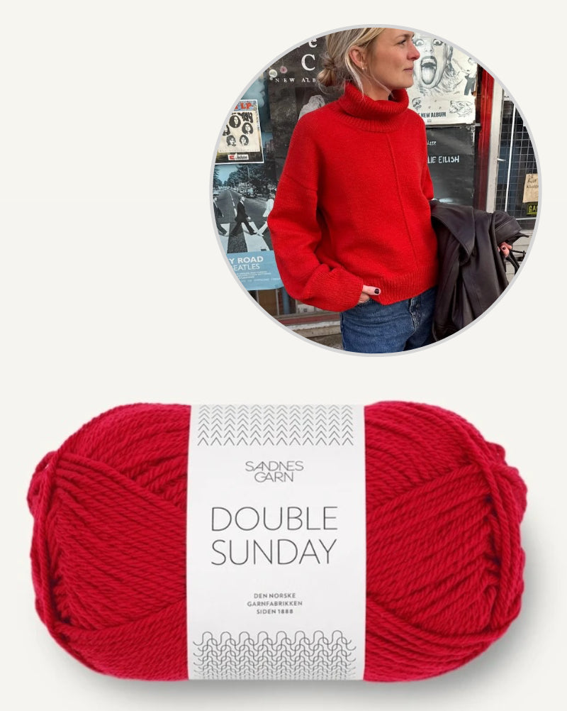 PetiteKnit Scarlet Sweater mit Double Sunday / by PetiteKnit von Sandnes Garn 7